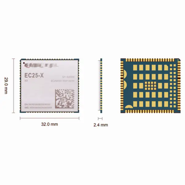 Μονάδα 4G EC25 EC25-AU LCC Μονάδα LTE EC25AUGC EC25AUGC-128-SGNS