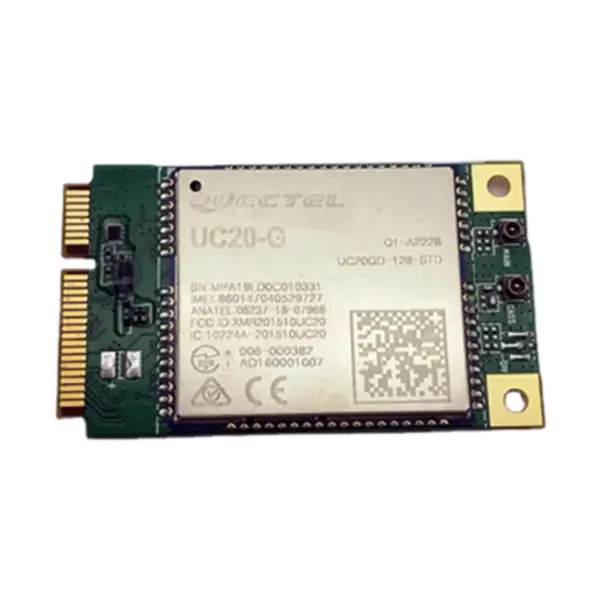 Ασύρματη μονάδα 4G LTE UC20-G MINIPCIE Μονάδες GSM GPS GPRS UC20GC-MINIPCIE