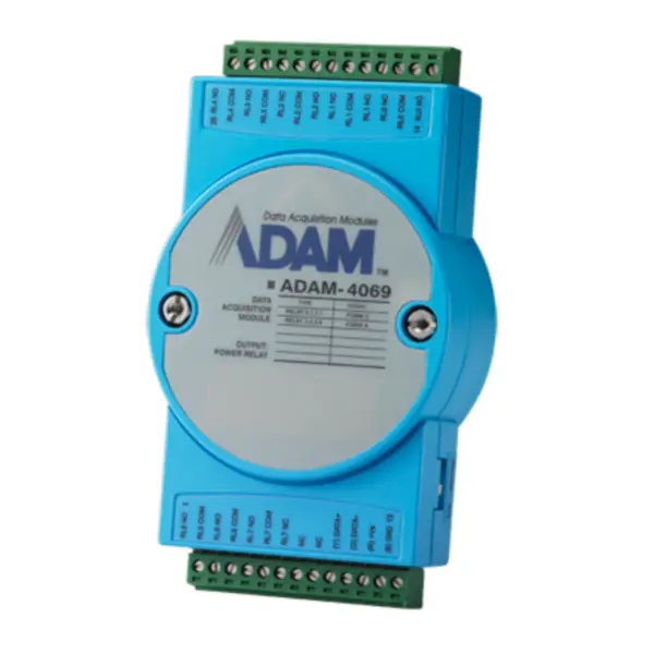 Μονάδα εξόδου ρελέ ισχύος 8-ch της Advantech με Modbus ADAM-4069-B