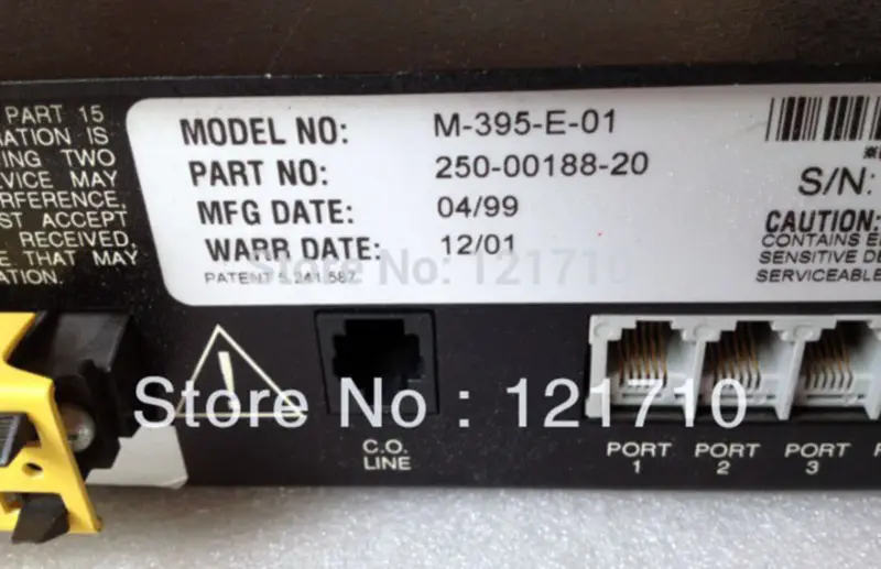 Teltone Teltone SLSS M-395-E-01 4 port 250-00188-20 industrial motherboard