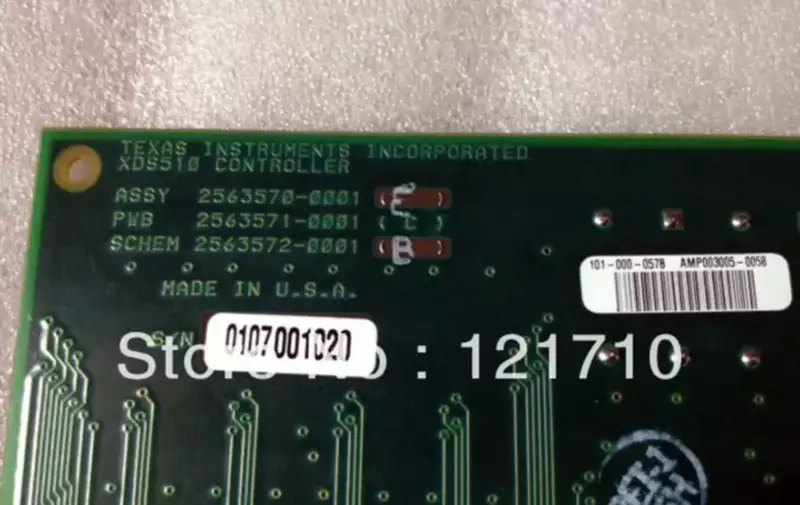 Πλακέτα XDS510 CONTROLLER 2563571-0001 101-000-057B AMP003005-0058 TI JTAG βιομηχανική μητρική πλακέτα