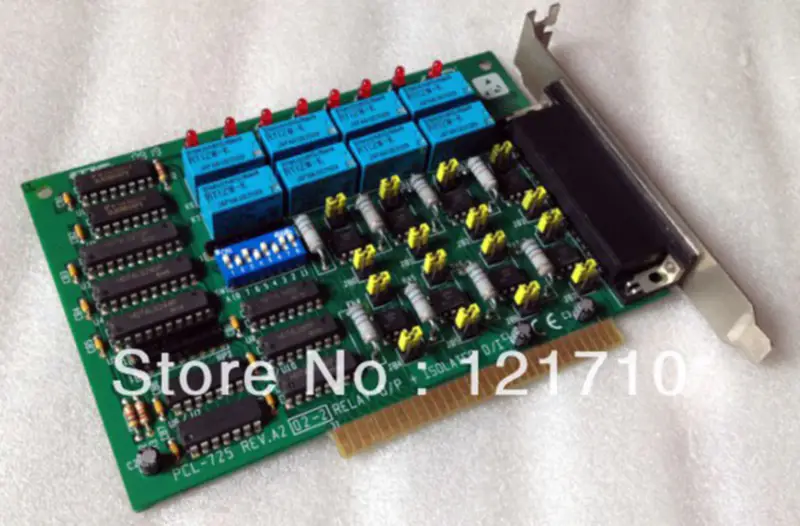 Advantech PCL-725 REV.A2 RELAY O/P + ISOLATED O/I βιομηχανική μητρική πλακέτα