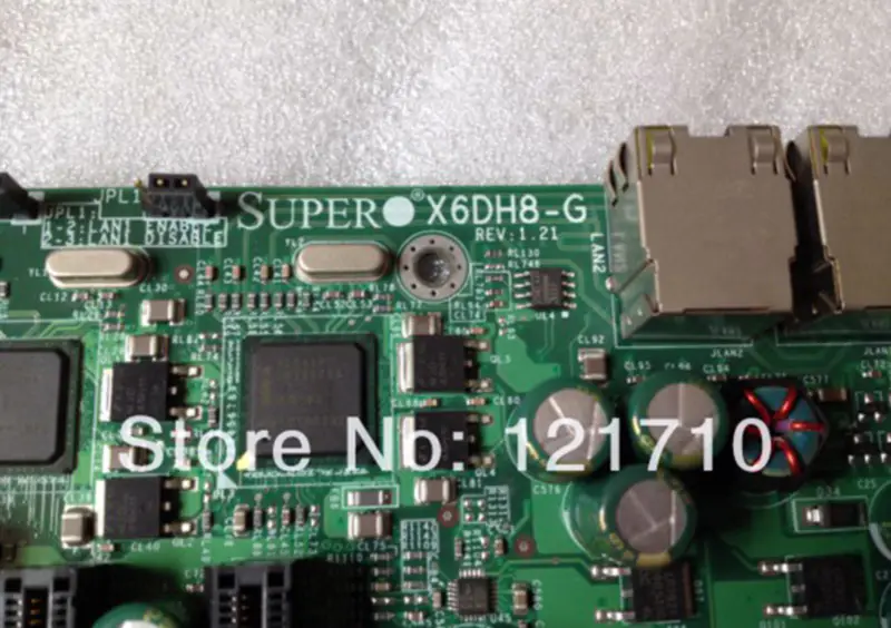 SUPER workstation and server board Supermicro X6DH8-G REV 1.21 dual XEON 604 socket industrial motherboard