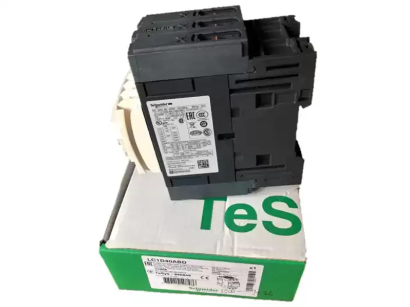 νέο και πρωτότυπο LC1D40ABD 40A 24VDC 3P Schneider DC Μαγνητικός επαφέας DC