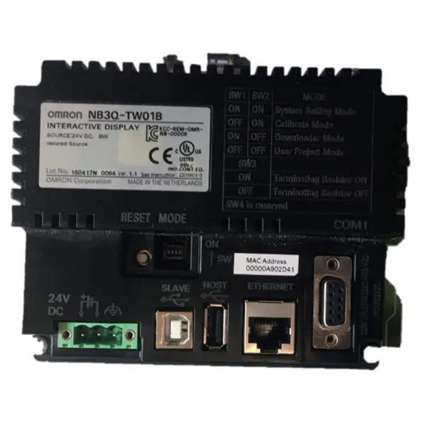 3.5'' οθόνη αφής omron hmi NB3Q-TW01B πίνακας οθόνης οθόνης
