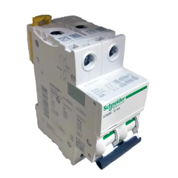 A9F75204 2P 4A IC60N Schneider Μικροσκοπικός διακόπτης κυκλώματος