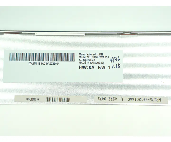 Sony B160HW02 V.0 Οθόνη LCD Οθόνη LCD της Sony B160HW02 V.0