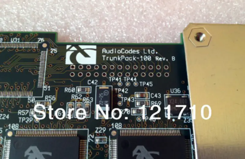Μητρική πλακέτα AudioCodes AudioCodes TrunkPack-100 REV.B Βιομηχανική μητρική πλακέτα διεπαφής PCI