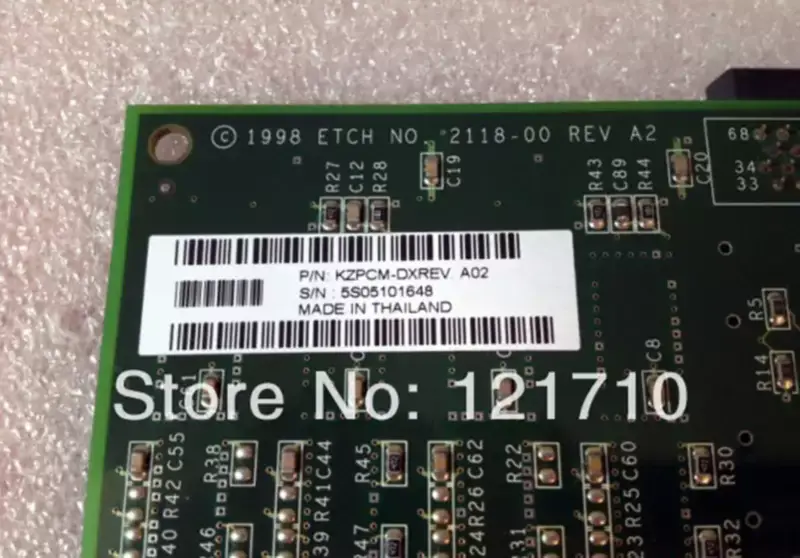 SCSI card KZPCM-DXREV A02 2118-00 REV A2 DS10 DS15 workstation industrial motherboard