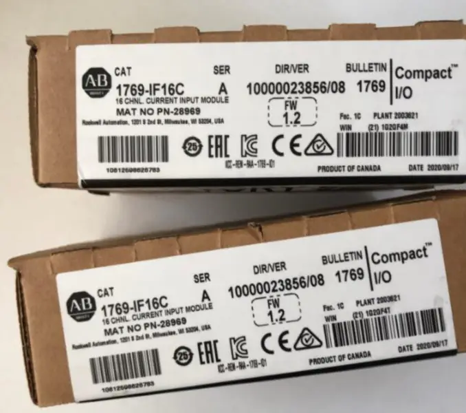 Καλώδιο PLC 1769-IF16C της Allen Bradley