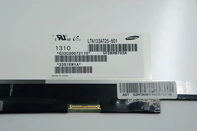 Οθόνη LCD 13,3 ιντσών LTN133AT25 LTN133AT25-501 601 LTN133AT25-T01 για Toshiba R700 Z835 Z830 Z930 Z935 LED LCD οθόνη