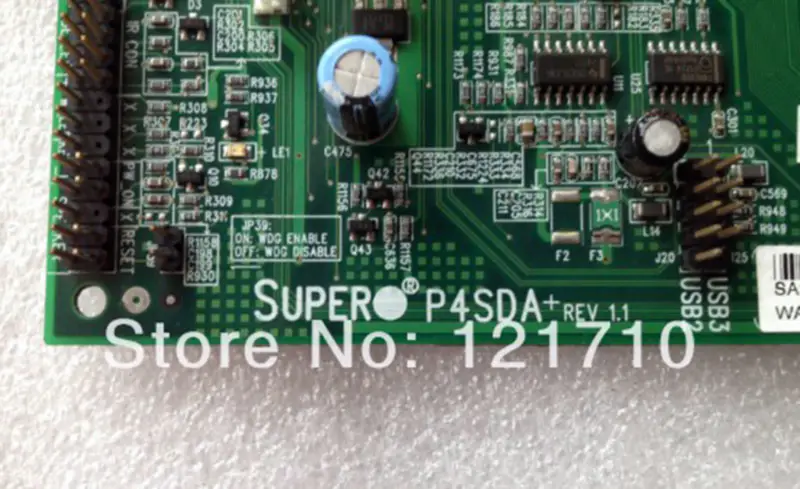 SUPER board SUPER P4SDA+ REV 1.1 for workstation server industrial motherboard
