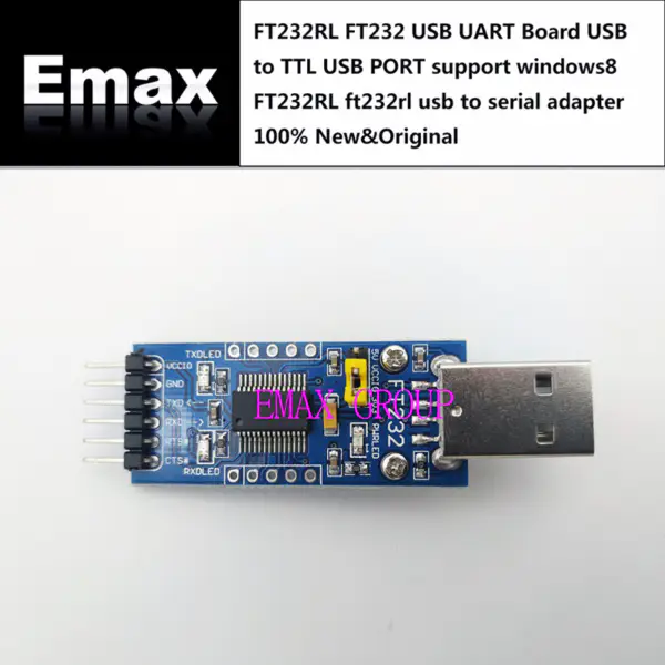 5LOTS FT232RL FT232 USB UART Board USB to TTL device USB PORT support windows8 FT232RL Device ft232rl usb to serial adapter