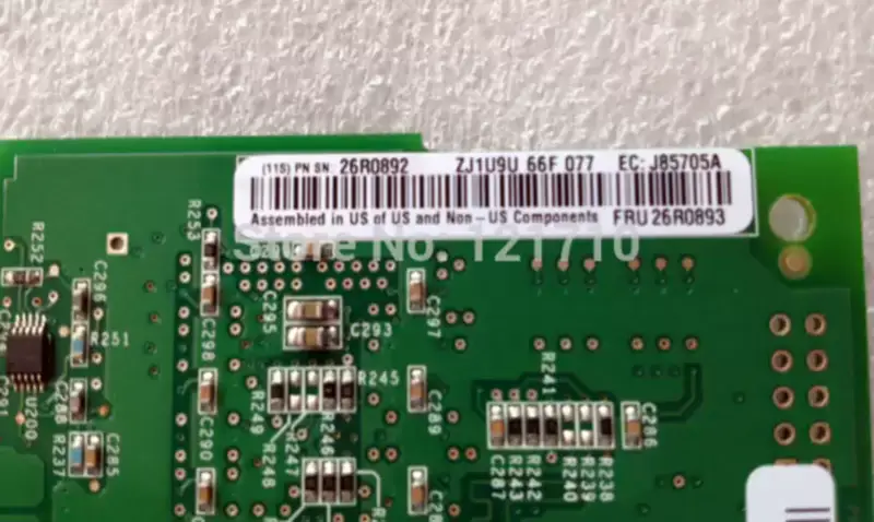IBM 26R0892 26R0893 Κάρτα QLogic 4GB SFF Fibre Channel για βιομηχανική μητρική πλακέτα διακομιστή ibm HS21 Bladecenter