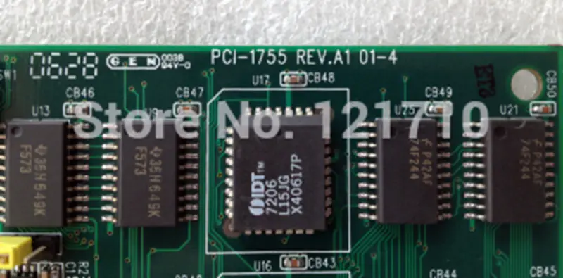 Advantech PCI-1755 REV.A1 01-4 80 MB/s 32-ch Digital I/O PCI interface βιομηχανική μητρική πλακέτα