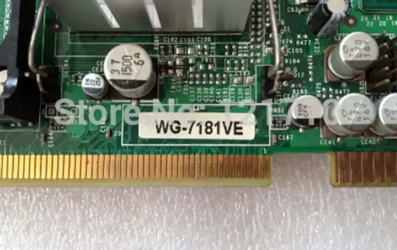 WG-7181VE 845 chipset πλήρους μεγέθους κάρτες CPU βιομηχανική μητρική πλακέτα
