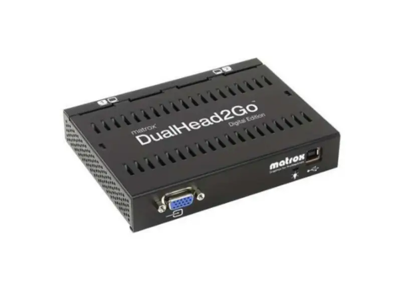 Προσαρμογέας πολλαπλών οθονών Matrox DualHead2Go Digital D2G-A2D-IF