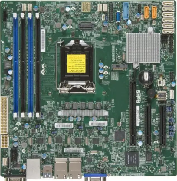 Μητρική πλακέτα διακομιστή SuperMicro X11SSH-LN4F