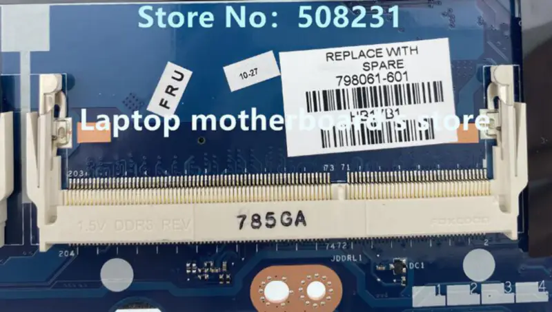 HP motherboard 450 G2 ZPL40 ZPL50 ZPL70 LA-B181P 798061-001
