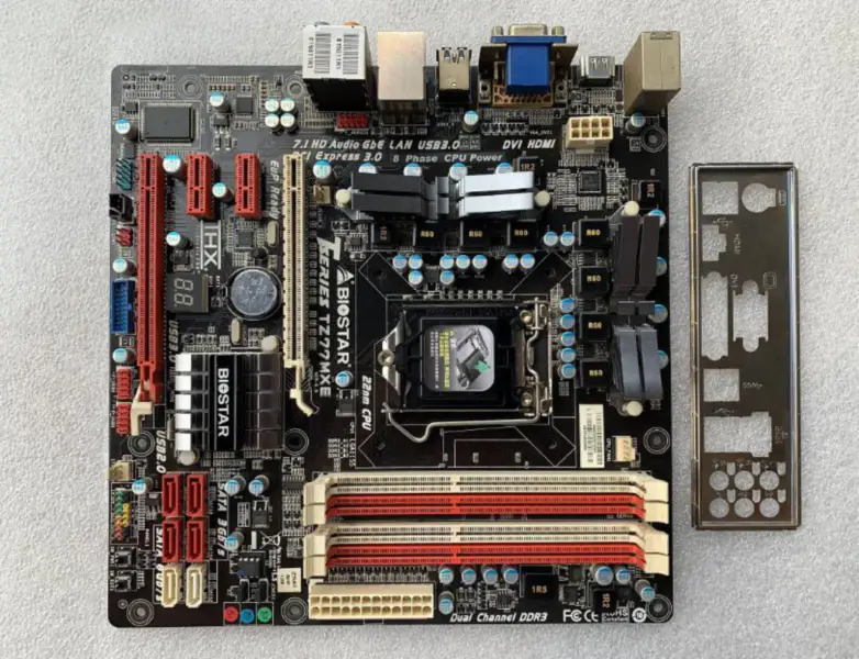 Μητρική πλακέτα Biostar TZ77MXE Z77 DDR3 LGA1155