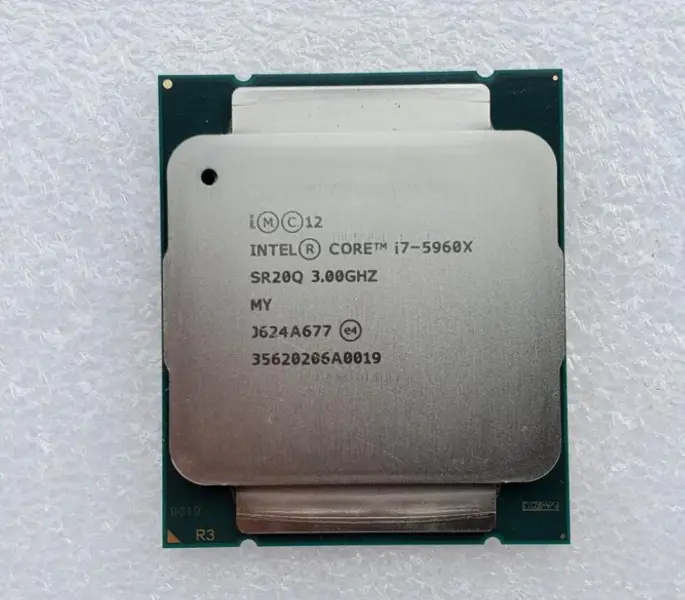 Intel i7 5960X CPU 8 πυρήνες LGA2011-3 i7-5960X
