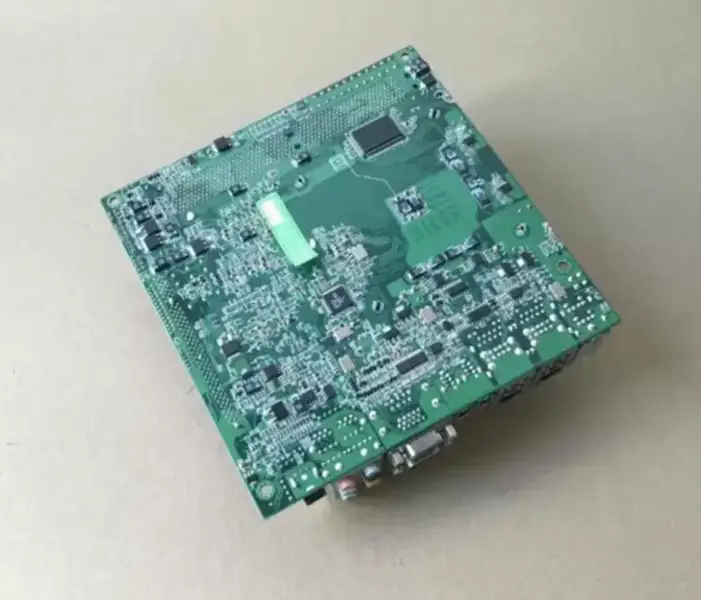 COMMELL LV-676 MiniITX Διπλή θύρα εργασίας 775 LVDS DVI VGA βιομηχανική μητρική πλακέτα
