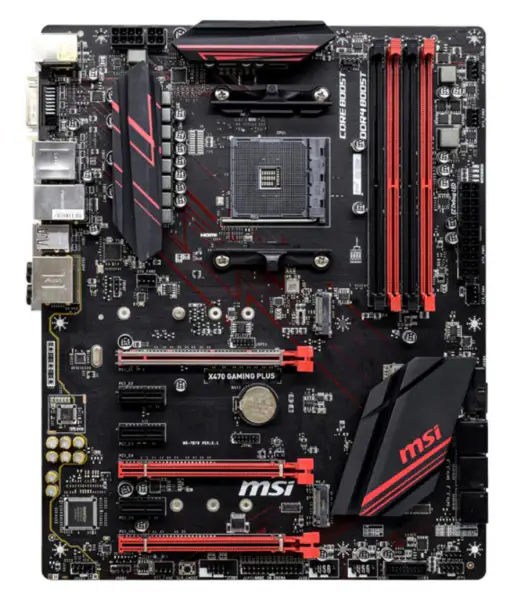 Μητρική πλακέτα MSI X470 GAMING PLUS Socket AM4