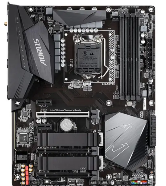 Μητρική πλακέτα Gigabyte GA B460 AORUS PRO AC LGA 1200 για Intel B460 HD Graphics ATX DDR4 128GB M.2