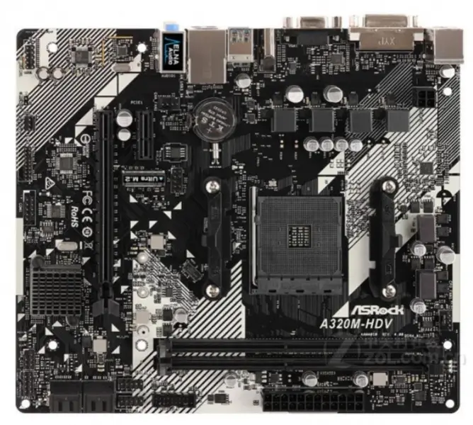 Μητρική πλακέτα ASRock A320M HDV R4.0 AMD A320 DDR4 Micro-ATX