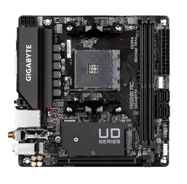 Μητρική πλακέτα GIGABYTE A520I AC mITX AMD AM4 Socket DDR4 64GB