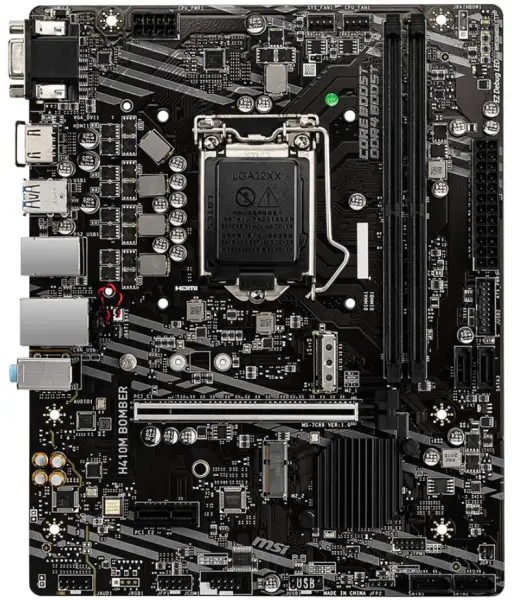 Μητρική πλακέτα MSI H410M BOMBER LGA1200 DDR4