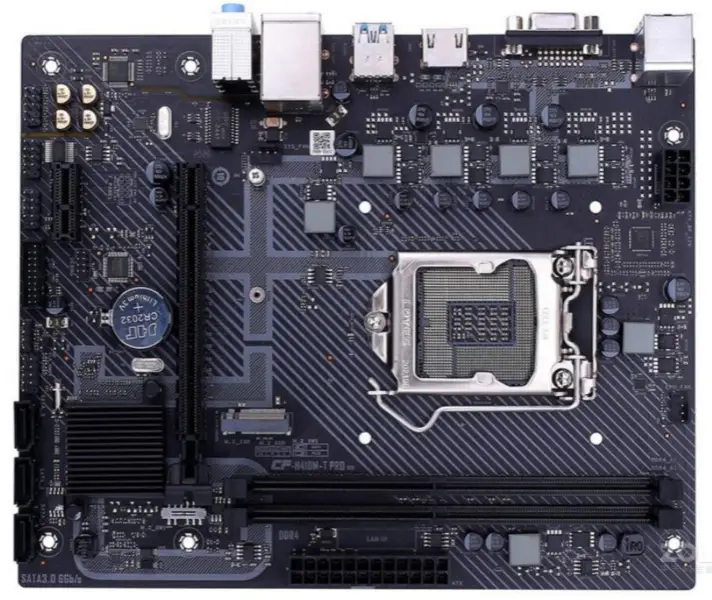 Πολύχρωμη μητρική πλακέτα H410M-T PRO V20 LGA1200