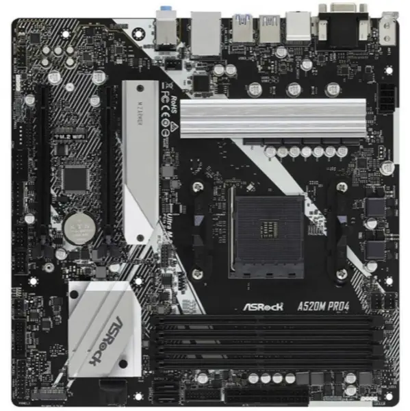 Μητρική πλακέτα ASRock Super Alloy A520M Pro4 Socket AM4 DDR4