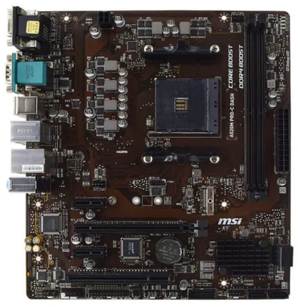 Μητρική πλακέτα MSI A520M PRO-C DASH Socket AM4 DDR4