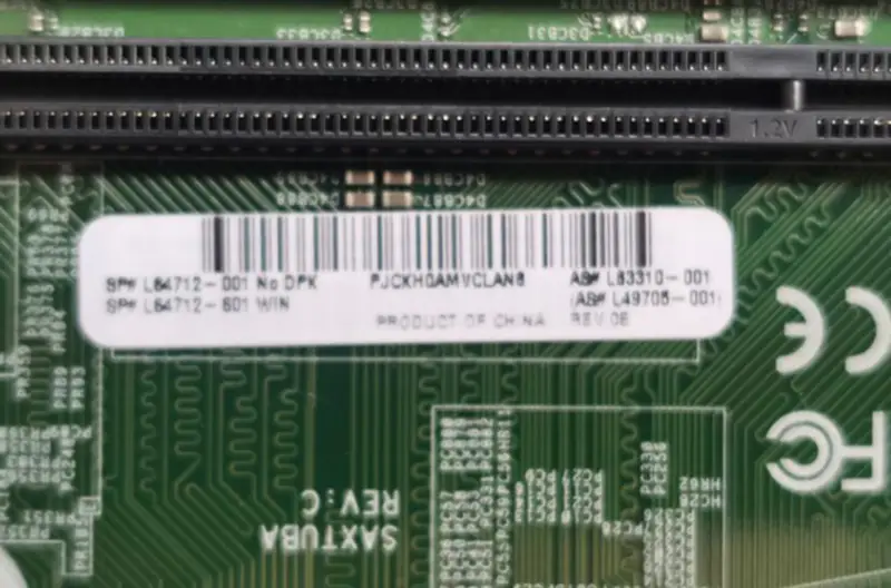 Μητρική πλακέτα HP ProDesk 400 G6 SFF L64712-001 L64712-601 L63310-001 L49705-001