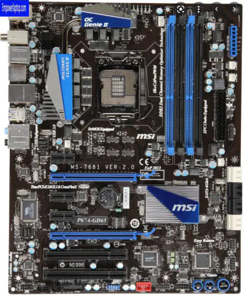 Μητρική πλακέτα MSI P67A-GD65 LGA1155 DDR3