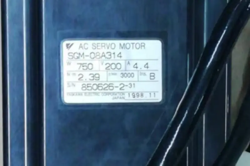 SGM-08A314 SGM08A314 Σερβοκινητήρας AC