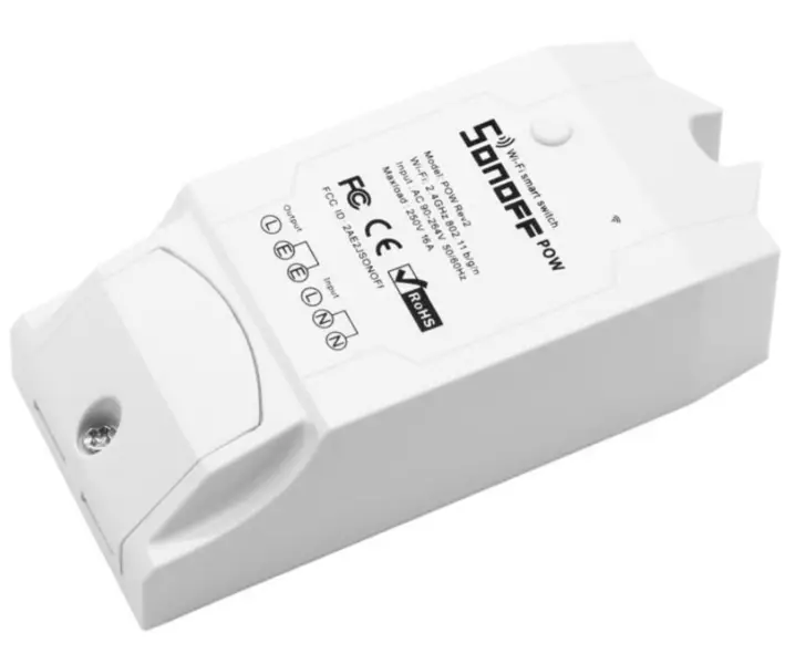 SONOFF Pow R2 Διακόπτης WiFi με μέτρηση κατανάλωσης ενέργειας Διακόπτης ισχύος WiFi 15A Έξυπνος ελεγκτής διακόπτη Wifi