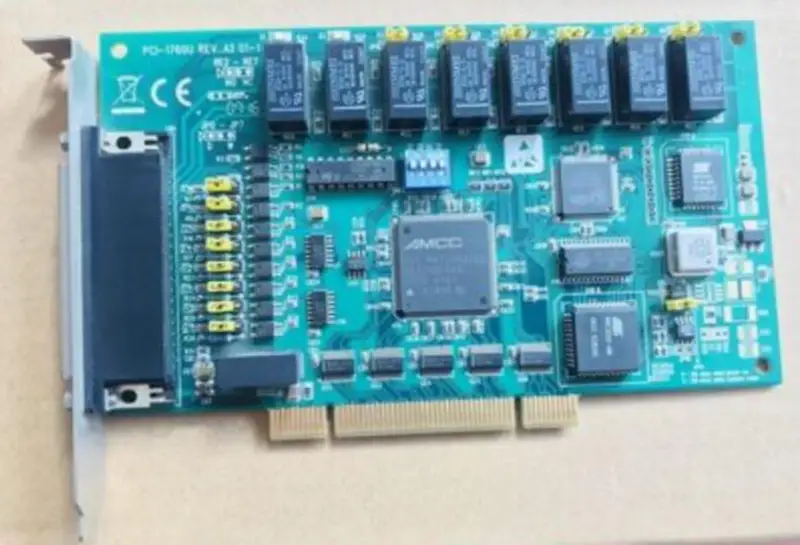 Advantech PCI-1760U REV.B1 A1 A2 Κάρτα PCI γενικής χρήσης 8 ρελέ και 8 απομονωμένων ψηφιακών εισόδων 8-ch