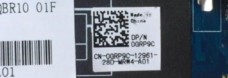 Μητρική πλακέτα Dell M18X R2 0GRP9C QBR10 LA-8321P GRP9C