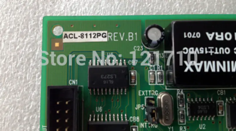 Adlink adlink ISA NuDAQ | 100KHz 16Ch S.E. A/D Card ACL-8112PG REV.B1 βιομηχανική μητρική πλακέτα