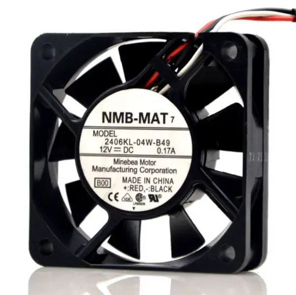 NMB 2406KL-04W-B49 12V 0.17A 3wires ανεμιστήρας ψύξης