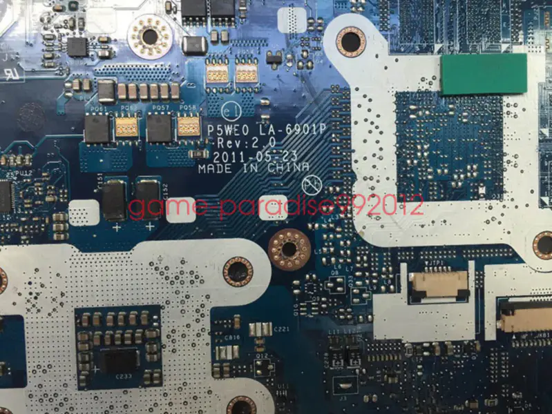 Acer LA-6901P5750 motherboard