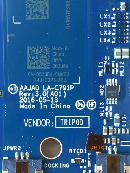 Μητρική πλακέτα Dell LA-C791P