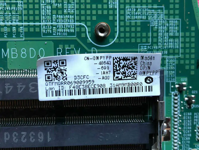 Μητρική πλακέτα Dell MPYPP