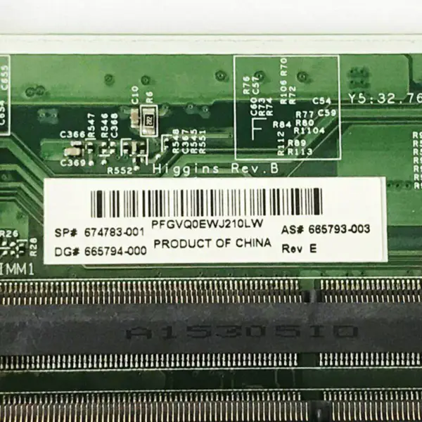 Μητρική πλακέτα HP 674783-001