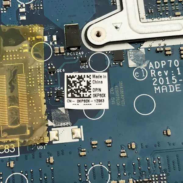 Μητρική πλακέτα Dell 0KP60X ADP70 LA-C832P Rev:1.0(A00)