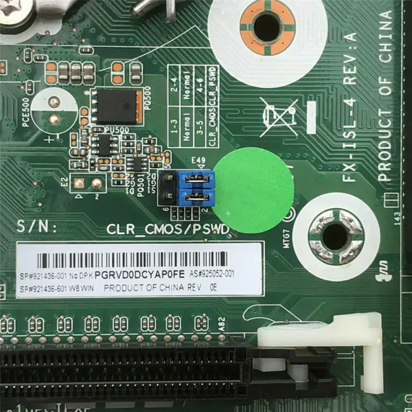 Μητρική πλακέτα HP 925052-001 Prodesk 280 G3 FX-ISL-4