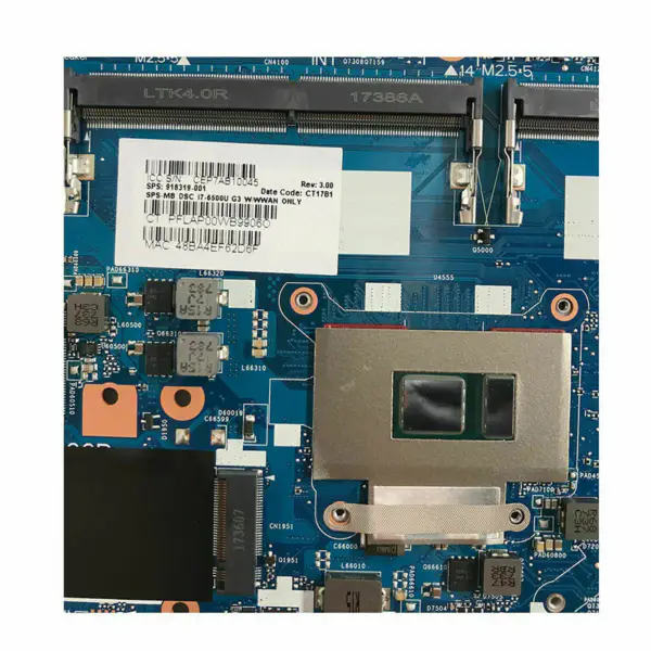 Μητρική πλακέτα HP 918319-001