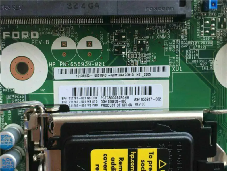 Μητρική πλακέτα HP 656937-002